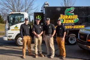 Jurassic Junk commercial fleet photo shoot