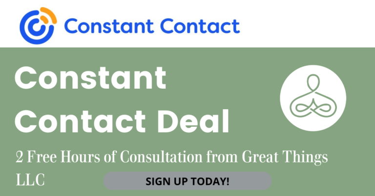 Constant Contact Deal