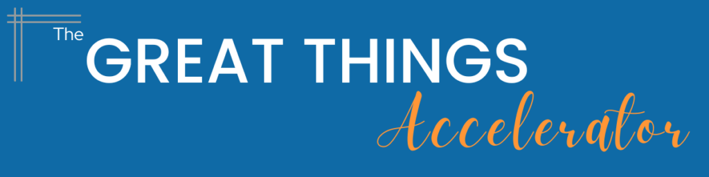 Great Things Accelerator Header Logo and Graphic