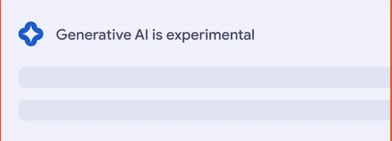 Google AI Search Generate Experience