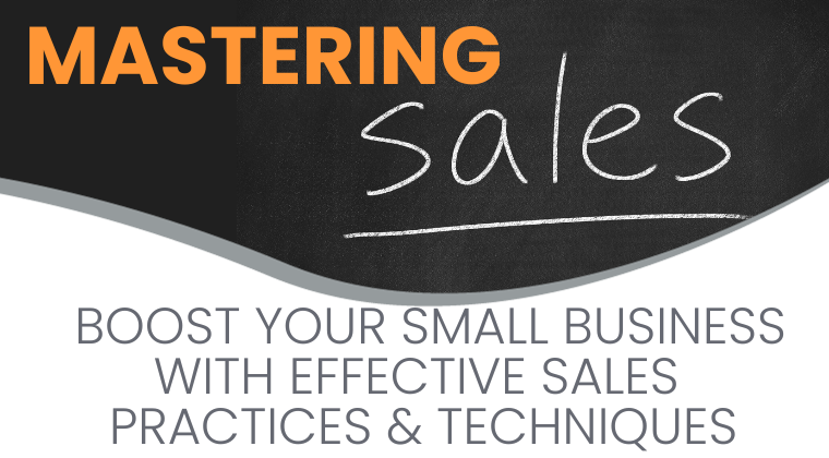 Mastering Sales Online Course Graphic