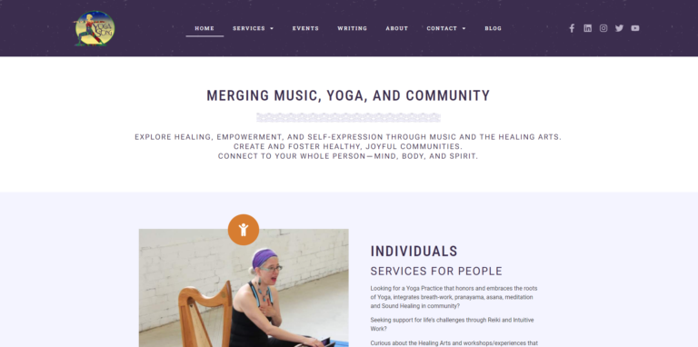 YogaSong.net website