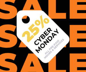 CyberMonday Prepaid Hours -25%