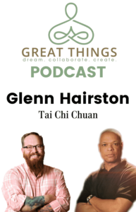 Glenn Hairston on Great Things LLC Podcast IG Story